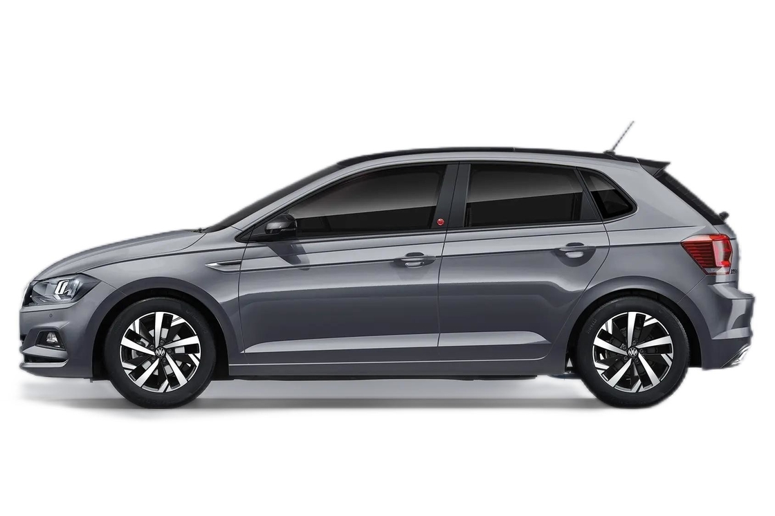 1.5L Βενζίνη για ενήλικες Volkswagen POLO αυτοκίνητο με μέγιστη ταχύτητα 185km / h