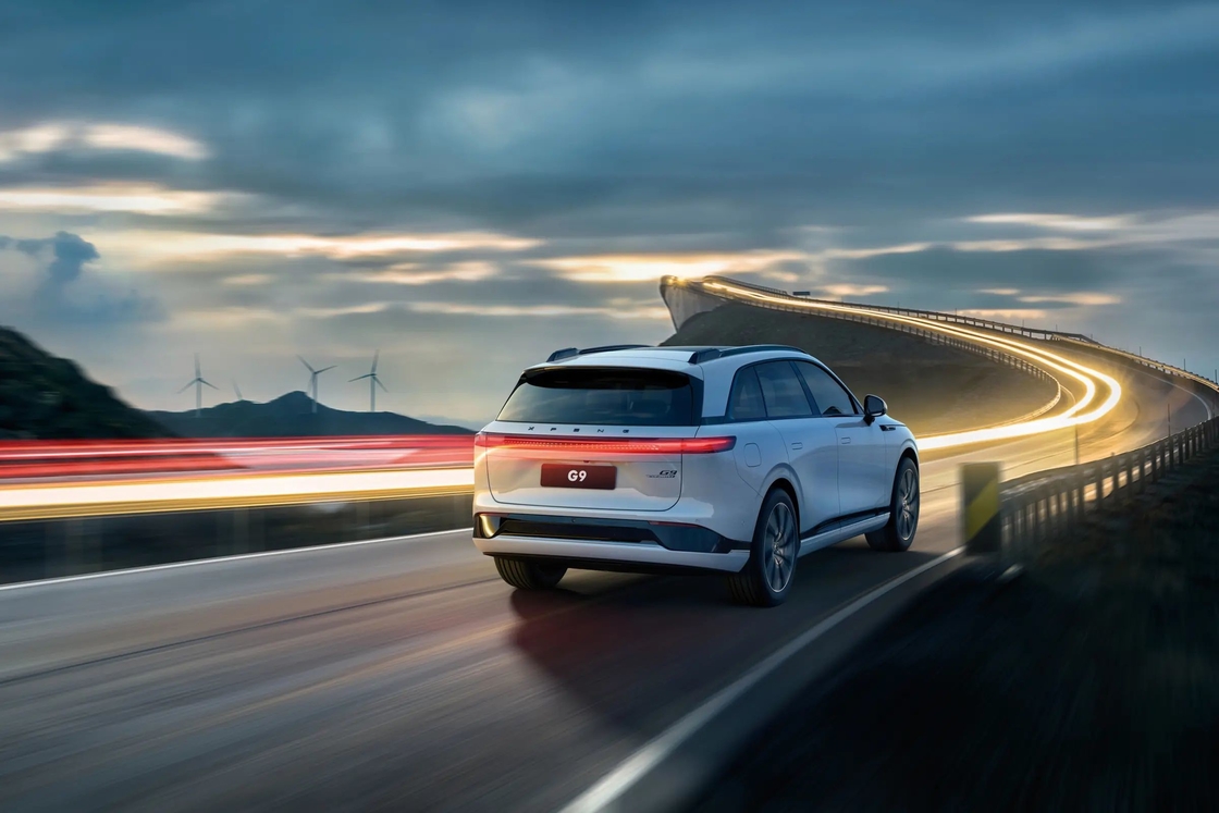 Xpeng G9 State-of-the-Art Ηλεκτρικό SUV 15,6 ιντσών Εικονική οθόνη 12,3 ιντσών Σύνολο οργάνων