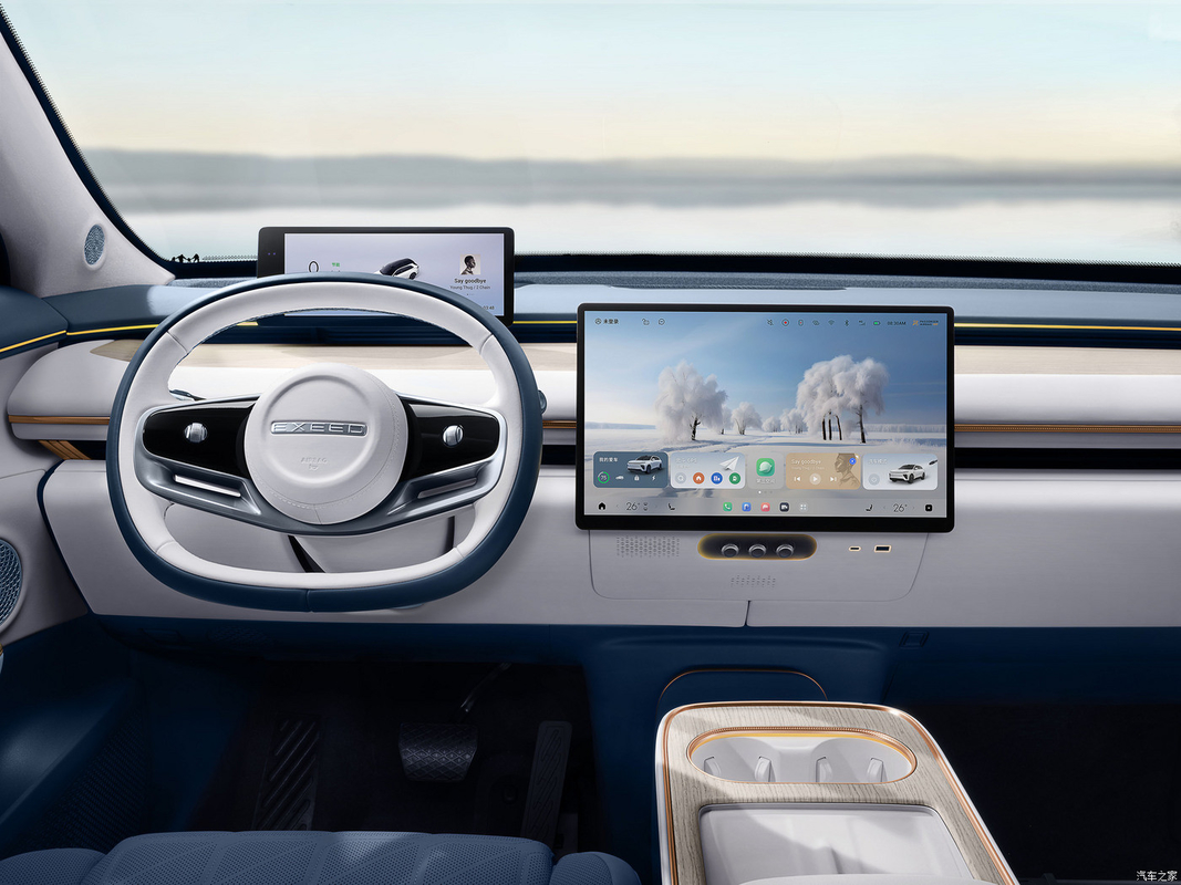 200km/h Chery Electric Car SUV EXEED ET 290 Nm Στροφή με πλευρική κρεμασμένη πόρτα