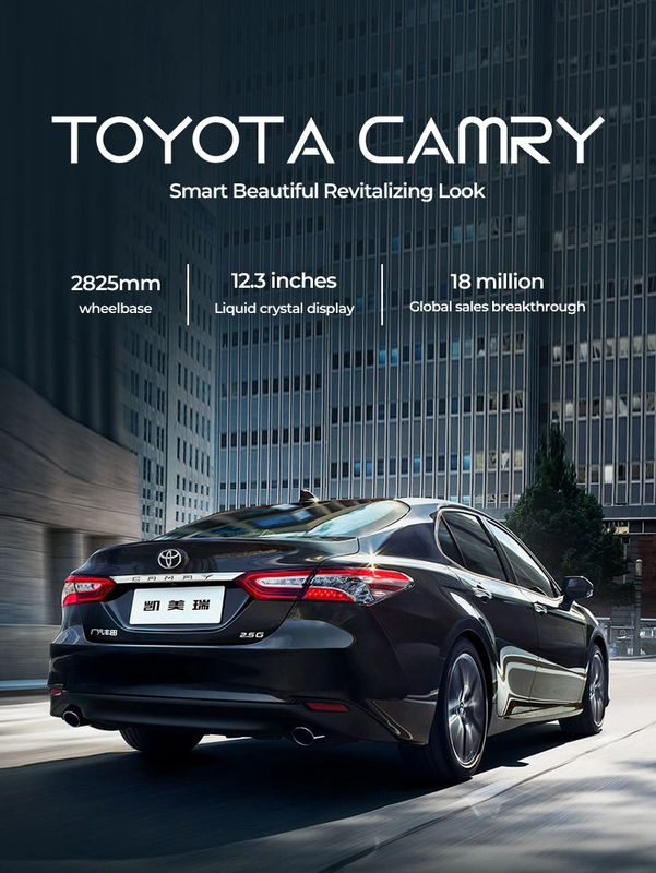 Μεσαίου μεγέθους πολυτελή Toyota Camry Υβριδικό αυτοκίνητο Μπροστά τροχιά 150 HP