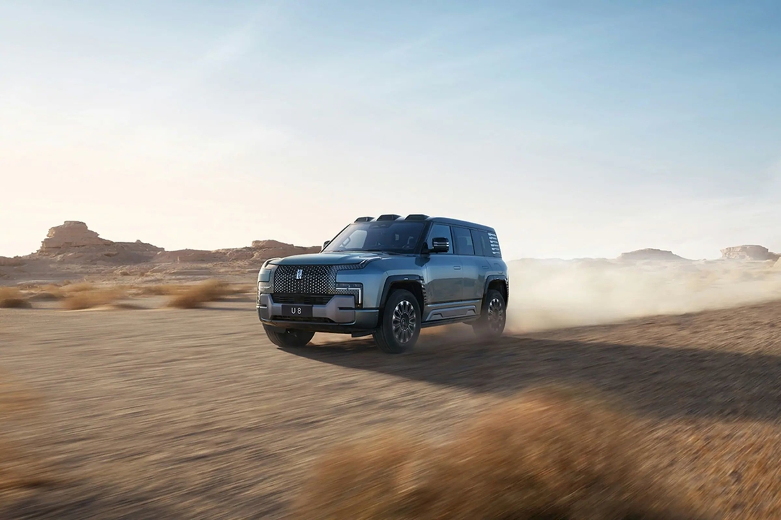 Νέο Off Road Jeep Ηλεκτρικό SUV 4X4 Οχήμα BYD Yangwang U8 Αναζητώντας αυτοκίνητο