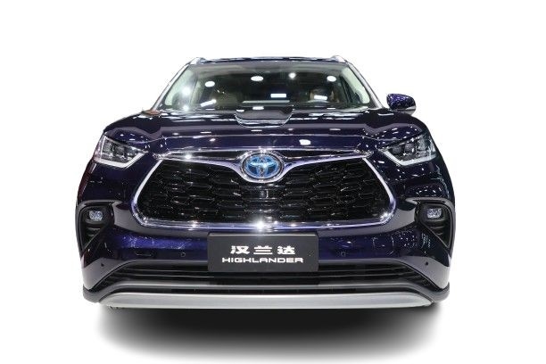 4 πόρτες 5 θέσεις Toyota Highlander αυτοκίνητο με καύσιμο τουρμποφορτιζόμενη ισχύ και υβριδικό σύστημα