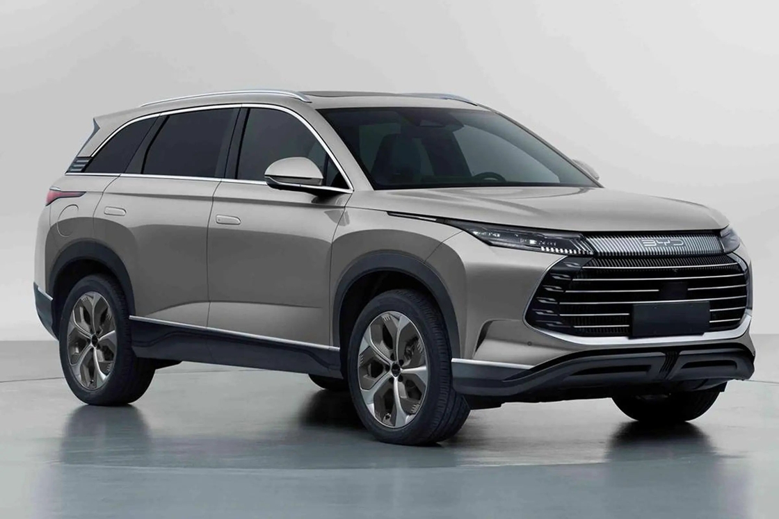 BYD Ηλεκτρική Φρεγάτα Αυτοκινήτου 07 Glory Edition Εξάγωνο Σχεδιασμό Κέλυφος Λευκό εσωτερικό χρώμα