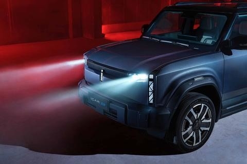 150χλμ/ώρα Αριστερό τιμόνι Chery Ηλεκτρικό αυτοκίνητο iCAR 03 Με άνετη εμπειρία οδήγησης