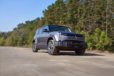 150χλμ/ώρα Αριστερό τιμόνι Chery Ηλεκτρικό αυτοκίνητο iCAR 03 Με άνετη εμπειρία οδήγησης