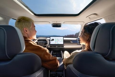 150χλμ/ώρα Αριστερό τιμόνι Chery Ηλεκτρικό αυτοκίνητο iCAR 03 Με άνετη εμπειρία οδήγησης
