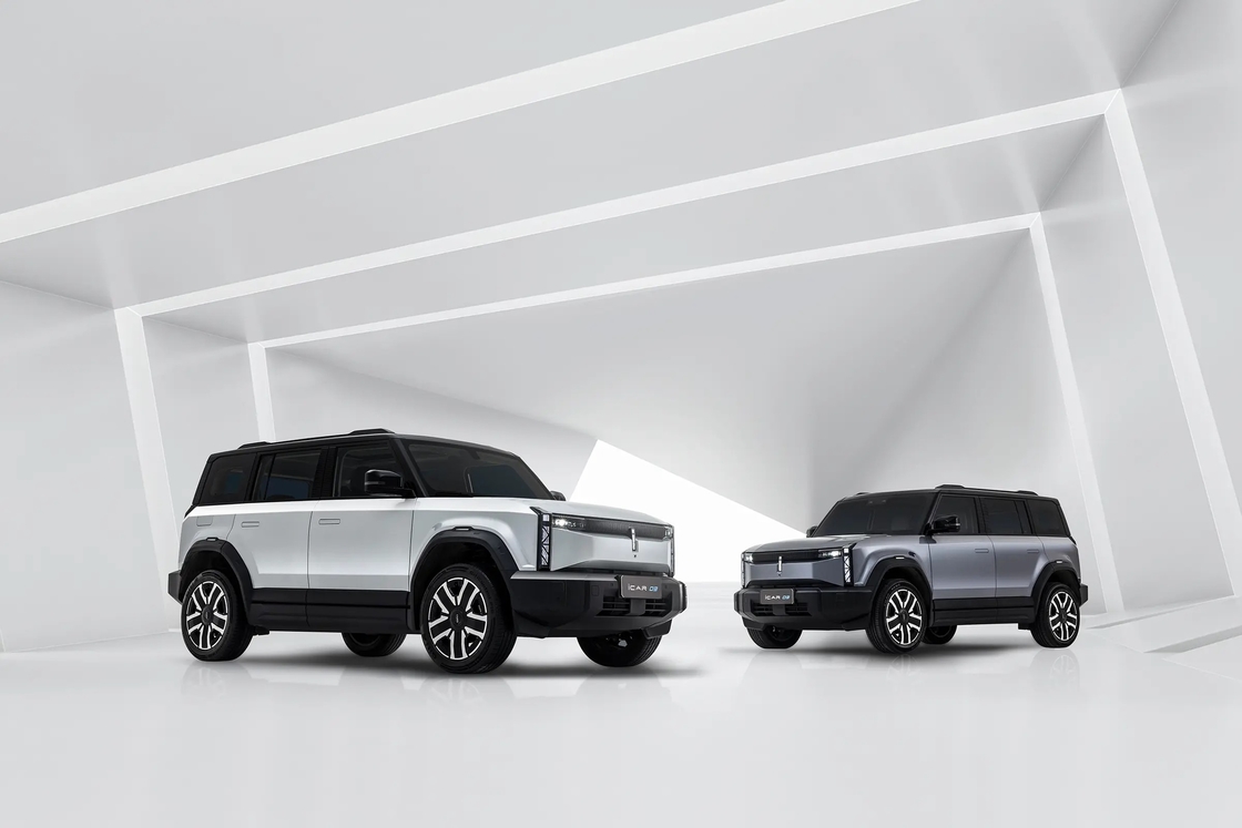 Ηλεκτρικό αυτοκίνητο Icar 03 Chery 5 πόρτες 5 θέσεις SUV Γρήγορη φόρτιση 0,5 ώρες