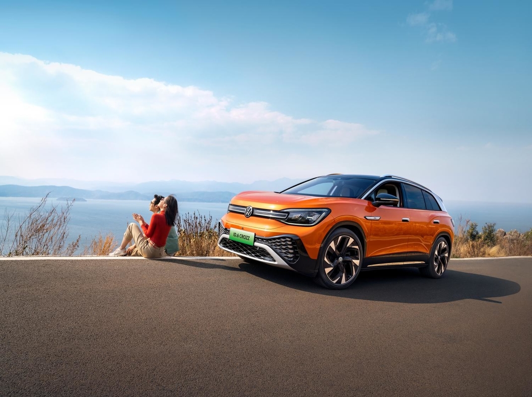 VW ID6 SUV Νέο Ηλεκτρικό Οχήμα Αυτοκίνητα χρησιμοποιούνται 7 θέσεις ID 6 Crozz PRO Ηλεκτρικά Αυτοκίνητα για Volkswagen