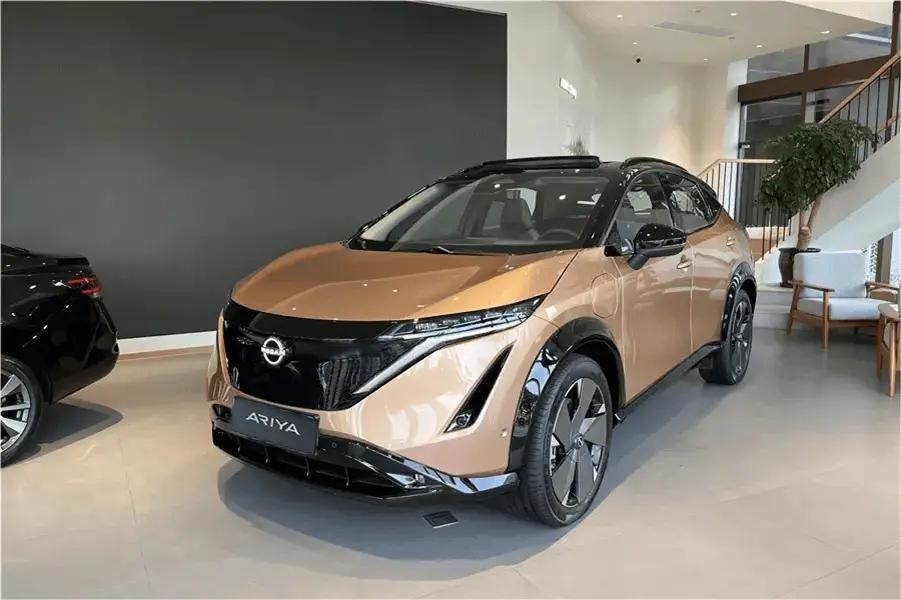 Αγγλική έκδοση DC Fast Charge High Speed Motor Ariya Intelligent Luxury SUV Καθαρό ηλεκτρικό αυτοκίνητο