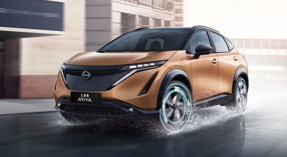 Nissan Ariya 4WD EV 2023 Νέα Ενέργεια EV Ηλεκτρικό Αυτοκίνητο Αυτοκίνητο Εξαγωγή σε αποθεματικό Ηλεκτρικό όχημα Χρησιμοποιημένο