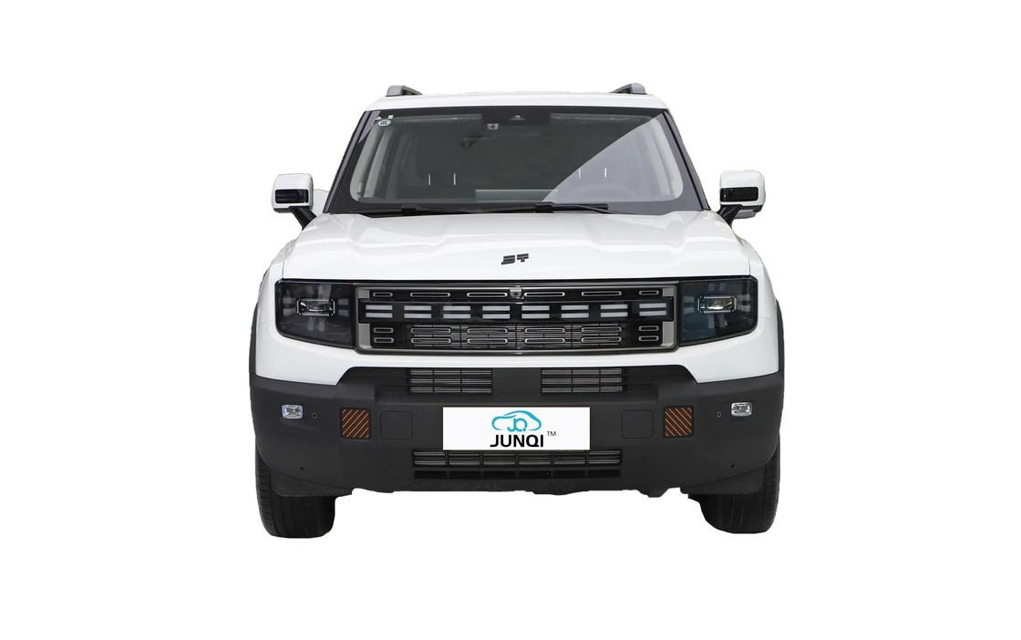 Jetour Shanhai T1 Chery Ηλεκτρικό Αυτοκίνητο με τέσσερα φύλλα κλόβερ πίσω φώτα και σκληρό κεντρικό στυλ