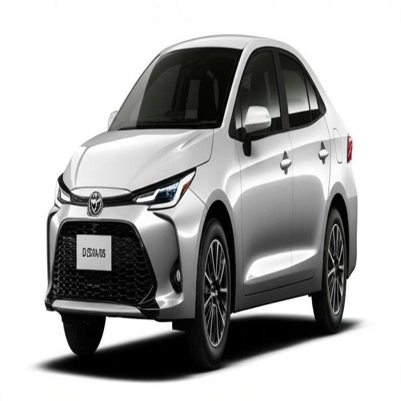 Toyota αυτοκίνητο 5 θέσεων με σύστημα φρένων εμπρός ταμπούρα πίσω ταμπούρα και 30 Mpg οικονομία καυσίμου